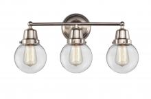  623-3W-SN-G202-6 - Beacon - 3 Light - 22 inch - Brushed Satin Nickel - Bath Vanity Light