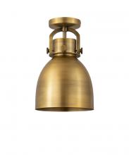 Innovations Lighting 712-1F-BB-M712-8BB-LED - Newton Bell Flush Mount