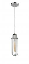  900-1P-PC-CE225-PC-LED - Muselet - 1 Light - 5 inch - Polished Chrome - Cord hung - Mini Pendant