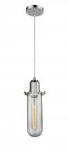  900-1P-PC-CE228-PC-CL - Centri - 1 Light - 5 inch - Polished Chrome - Cord hung - Mini Pendant