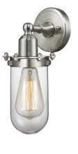  900-1W-SN-CE231-SN-CL - Centri - 1 Light - 5 inch - Brushed Satin Nickel - Sconce