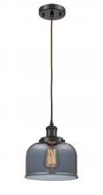 Innovations Lighting 916-1P-OB-G73-LED - Bell - 1 Light - 8 inch - Oil Rubbed Bronze - Cord hung - Mini Pendant