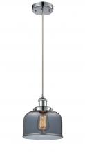  916-1P-PC-G73-LED - Bell - 1 Light - 8 inch - Polished Chrome - Cord hung - Mini Pendant