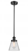  916-1S-BK-G62 - Cone - 1 Light - 6 inch - Matte Black - Mini Pendant