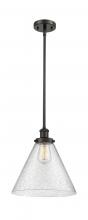  916-1S-OB-G44-L - Cone - 1 Light - 12 inch - Oil Rubbed Bronze - Mini Pendant