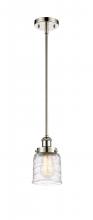  916-1S-PN-G513 - Bell - 1 Light - 5 inch - Polished Nickel - Mini Pendant