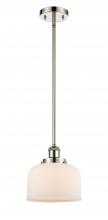  916-1S-PN-G71 - Bell - 1 Light - 8 inch - Polished Nickel - Mini Pendant