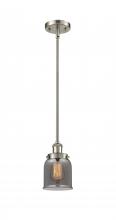  916-1S-SN-G53-LED - Bell - 1 Light - 5 inch - Brushed Satin Nickel - Mini Pendant