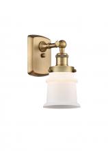  916-1W-BB-G181S - Canton - 1 Light - 6 inch - Brushed Brass - Sconce