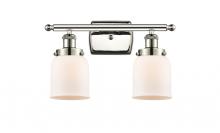  916-2W-PN-G51 - Bell - 2 Light - 16 inch - Polished Nickel - Bath Vanity Light