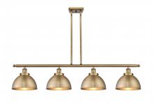  916-4I-BB-MFD-10-BB - Derby - 4 Light - 48 inch - Brushed Brass - Stem Hung - Island Light