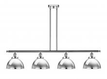  916-4I-PC-MFD-10-PC - Derby - 4 Light - 48 inch - Polished Chrome - Stem Hung - Island Light