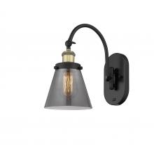  918-1W-BAB-G63-LED - Cone - 1 Light - 6 inch - Black Antique Brass - Sconce