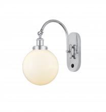 Innovations Lighting 918-1W-PC-G201-8-LED - Beacon - 1 Light - 8 inch - Polished Chrome - Adjustable Swing Arm