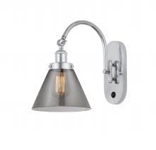 Innovations Lighting 918-1W-PC-G43-LED - Cone - 1 Light - 8 inch - Polished Chrome - Adjustable Swing Arm
