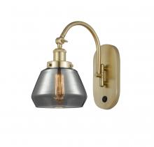  918-1W-SG-G173-LED - Fulton - 1 Light - 7 inch - Satin Gold - Sconce