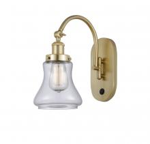  918-1W-SG-G192 - Bellmont - 1 Light - 7 inch - Satin Gold - Sconce