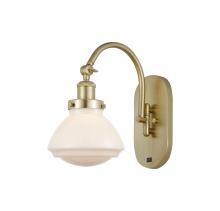 Innovations Lighting 918-1W-SG-G321-LED - Olean - 1 Light - 7 inch - Satin Gold - Adjustable Swing Arm