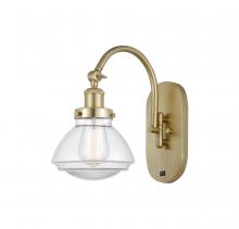  918-1W-SG-G322 - Olean - 1 Light - 7 inch - Satin Gold - Sconce