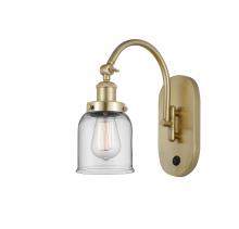  918-1W-SG-G52 - Bell - 1 Light - 5 inch - Satin Gold - Sconce