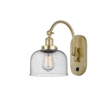  918-1W-SG-G74 - Bell - 1 Light - 8 inch - Satin Gold - Sconce