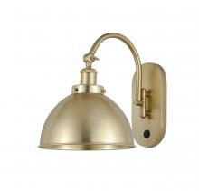  918-1W-SG-MFD-10-SG - Ballston Urban - 1 Light - 10 inch - Satin Gold - Sconce