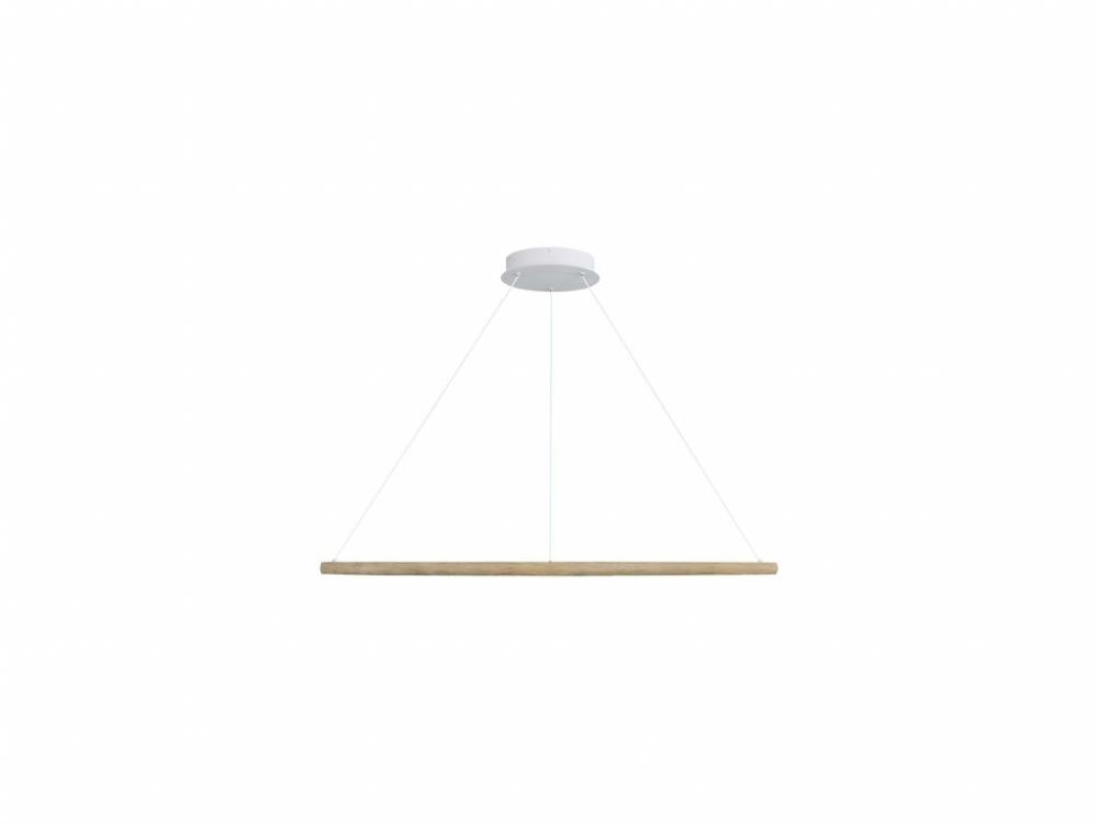 Veritas 35" LED Ring Chandelier in Driftwood