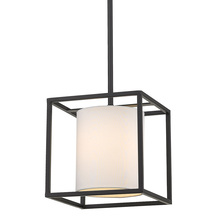  2243-M1L BLK-MWS - Manhattan Mini Pendant in Matte Black