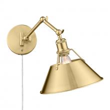  3306-A1W BCB-BCB - Orwell BCB 1 Light Articulating Wall Sconce in Brushed Champagne Bronze with Brushed Champagne Bronz