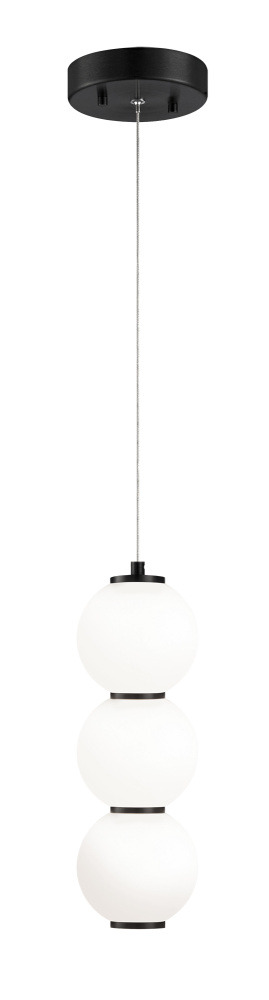 Dango Oxidized Black Pendant