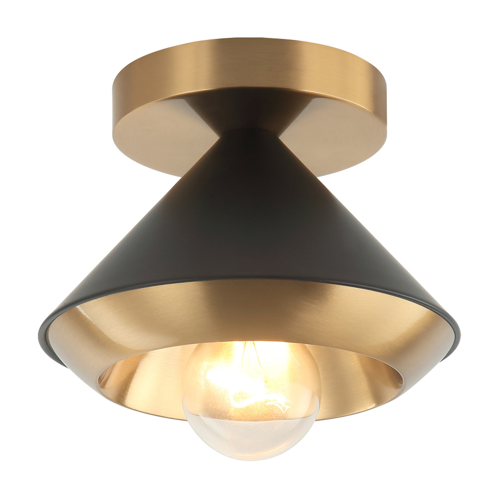 Velax Matte Black Ceiling Mount