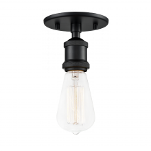 Matteo Lighting X46100BK - Bulstrode's Workshop Black Ceiling Mount
