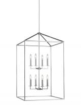  5315008EN-05 - Perryton transitional 8-light LED indoor dimmable extra large ceiling pendant hanging chandelier lig