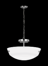  7715202EN3-05 - Two Light Semi-Flush Convertible Pendant