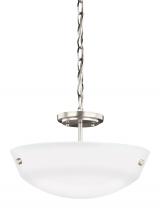  7715202EN3-962 - Two Light Semi-Flush Convertible Pendant