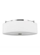  FM312EN3/CH - Large Three Light Flush Mount