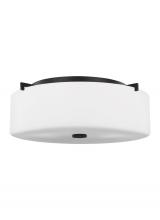  FM312EN3/ORB - Large Three Light Flush Mount