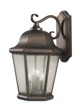  OL5904EN/CB - Martinsville traditional 4-light LED outdoor exterior extra large wall lantern sconce in corinthian