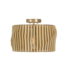 Capital 244632BWB - 1 Light Semi-Flush