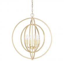  322042CG - 6 Light Pendant