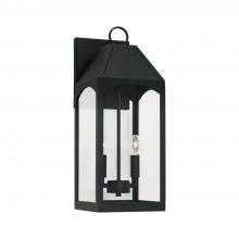  946321BK - 2 Light Outdoor Wall Lantern