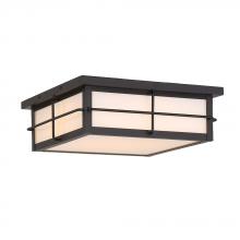  44270-018 - Bensa 1 Light Flushmount in Black