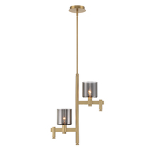  46520-012 - Decato 2 Light Pendant in Brushed Gold