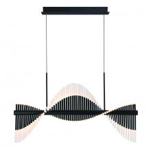  47125-025 - Voltik 40" LED Chandelier In Black