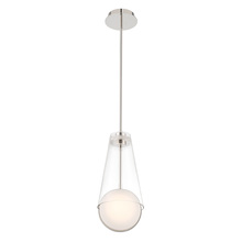  45609-028 - Solari 2 Light Pendant in Polished Nickel