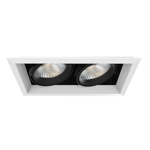  TE132LED-40-2-02 - MuLT, 26w, Trm, 2LT , 40k, Wht/blk