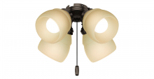  99367 - Hunter Premier Bronze 4 Light LED Light Kit