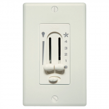  27183 - Hunter Fan-Light Dual Slide Wall Control with Preset