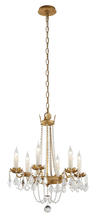 Troy F5365 - VIOLA 6LT CHANDELIER SMALL