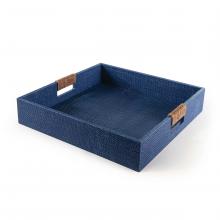  20-1329IND - Regina Andrew Logia Square Tray Large (Indigo)